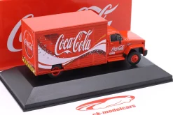 Chevrolet D14000 Coca-Cola Lieferwagen Baujahr 1991 rot 1:72 Edicola