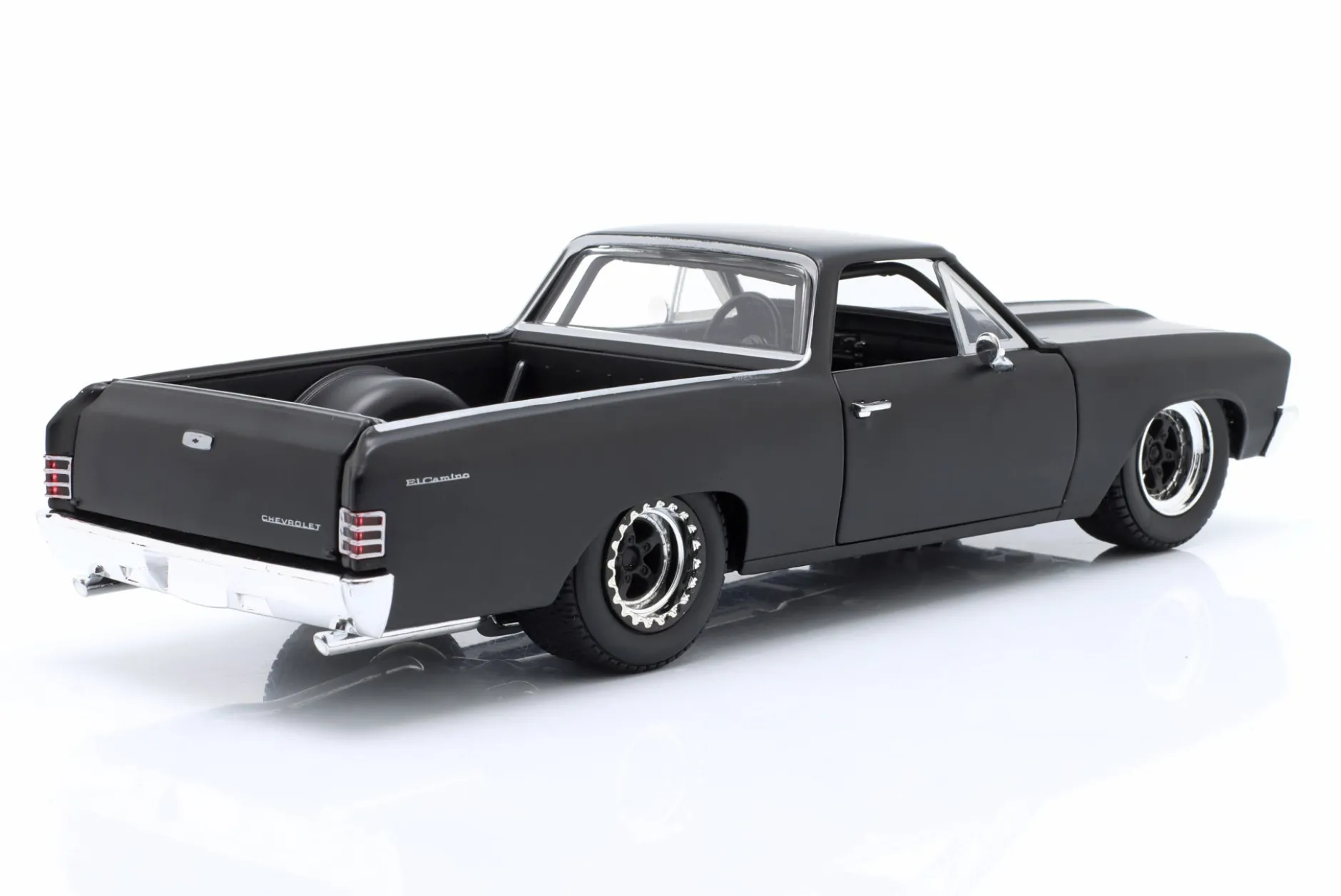 Chevrolet El Camino 1967 Fast X (Fast & Furious 10) 1:24 mattschwarz Jada Toys