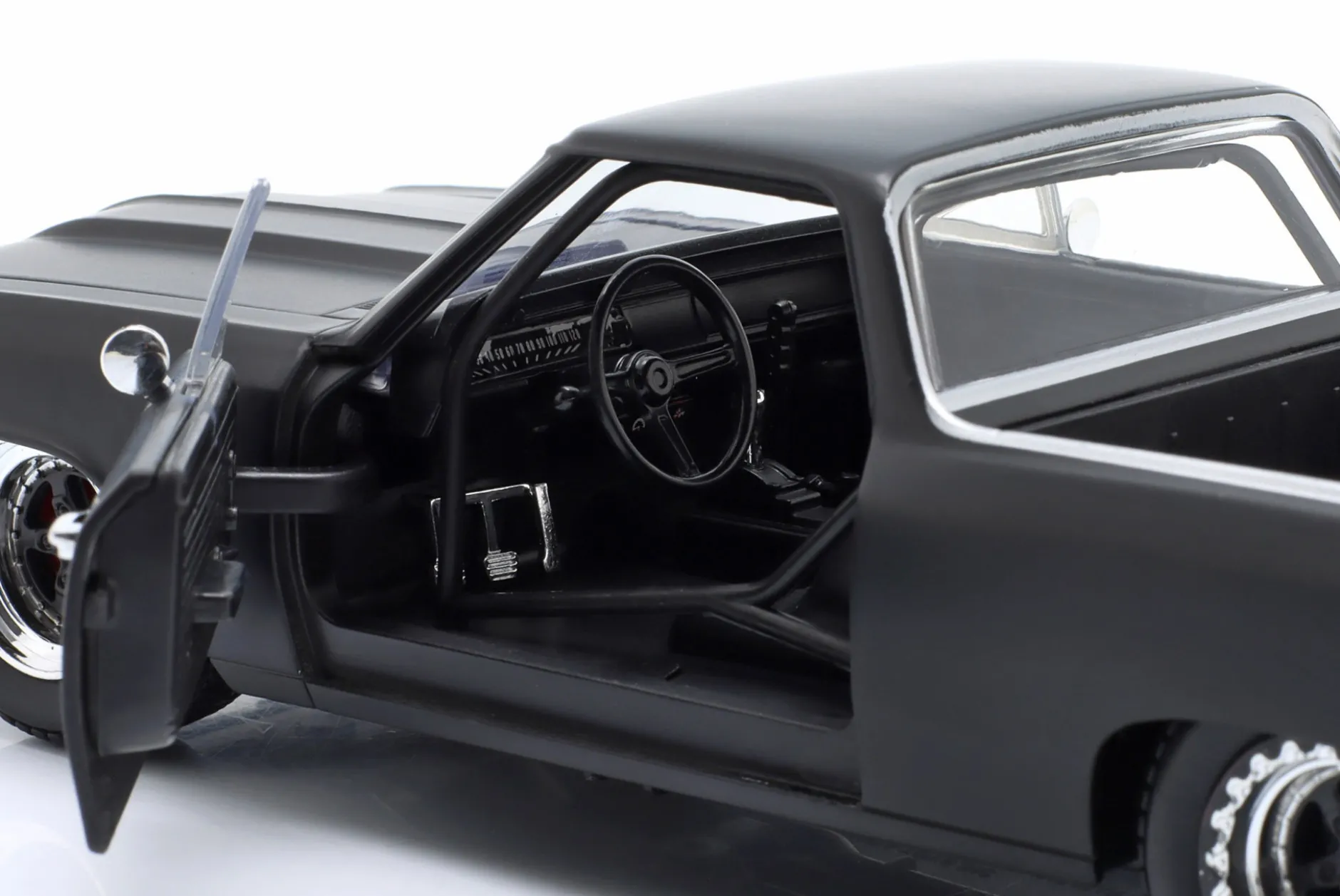 Chevrolet El Camino 1967 Fast X (Fast & Furious 10) 1:24 mattschwarz Jada Toys