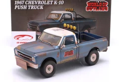 Chevrolet K-10 Push Truck World of Outlaws 1967 blau 1:18 GMP
