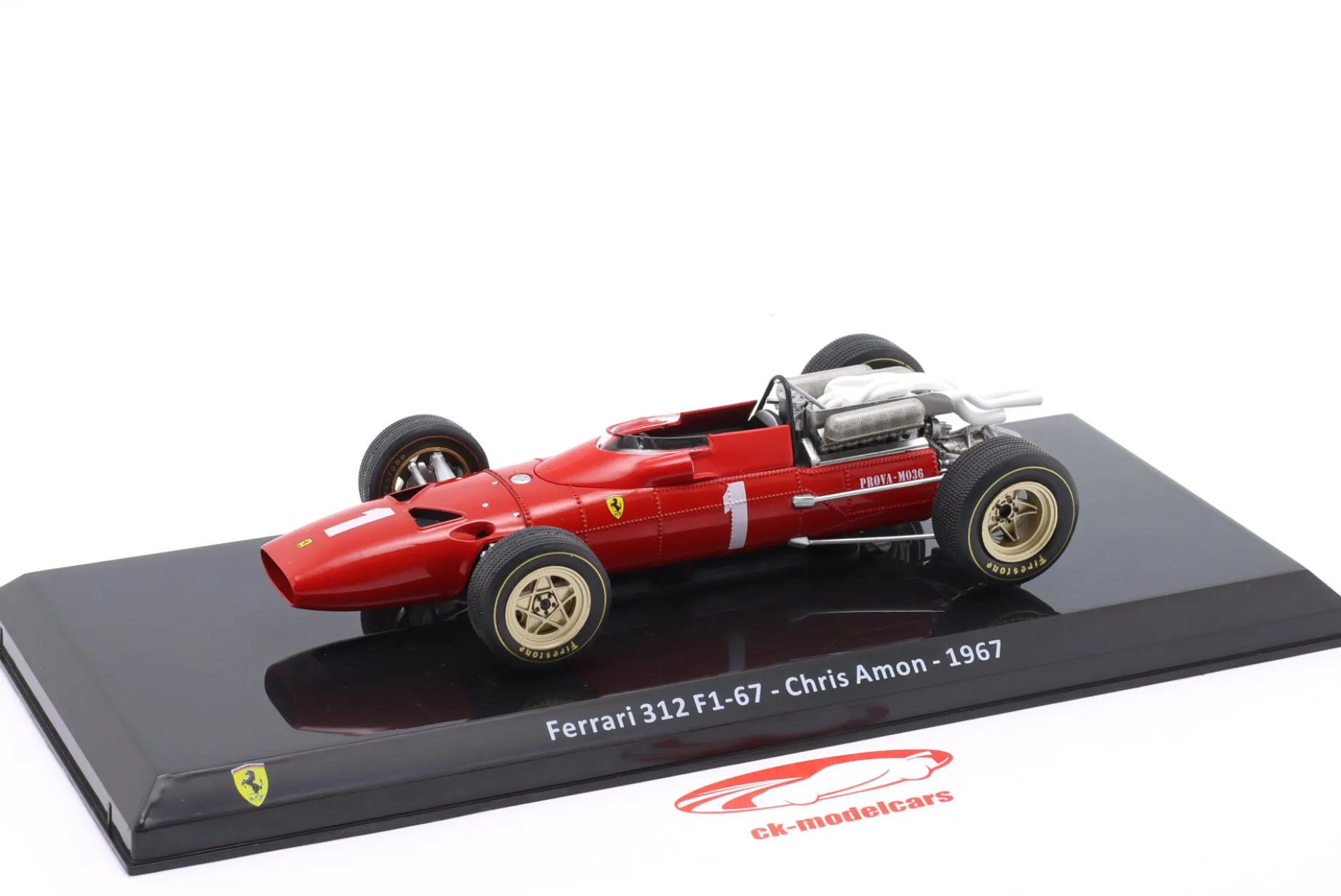 Chris Amon Ferrari 312/67 #1 Formel 1 1967 1:24 Premium Collectibles