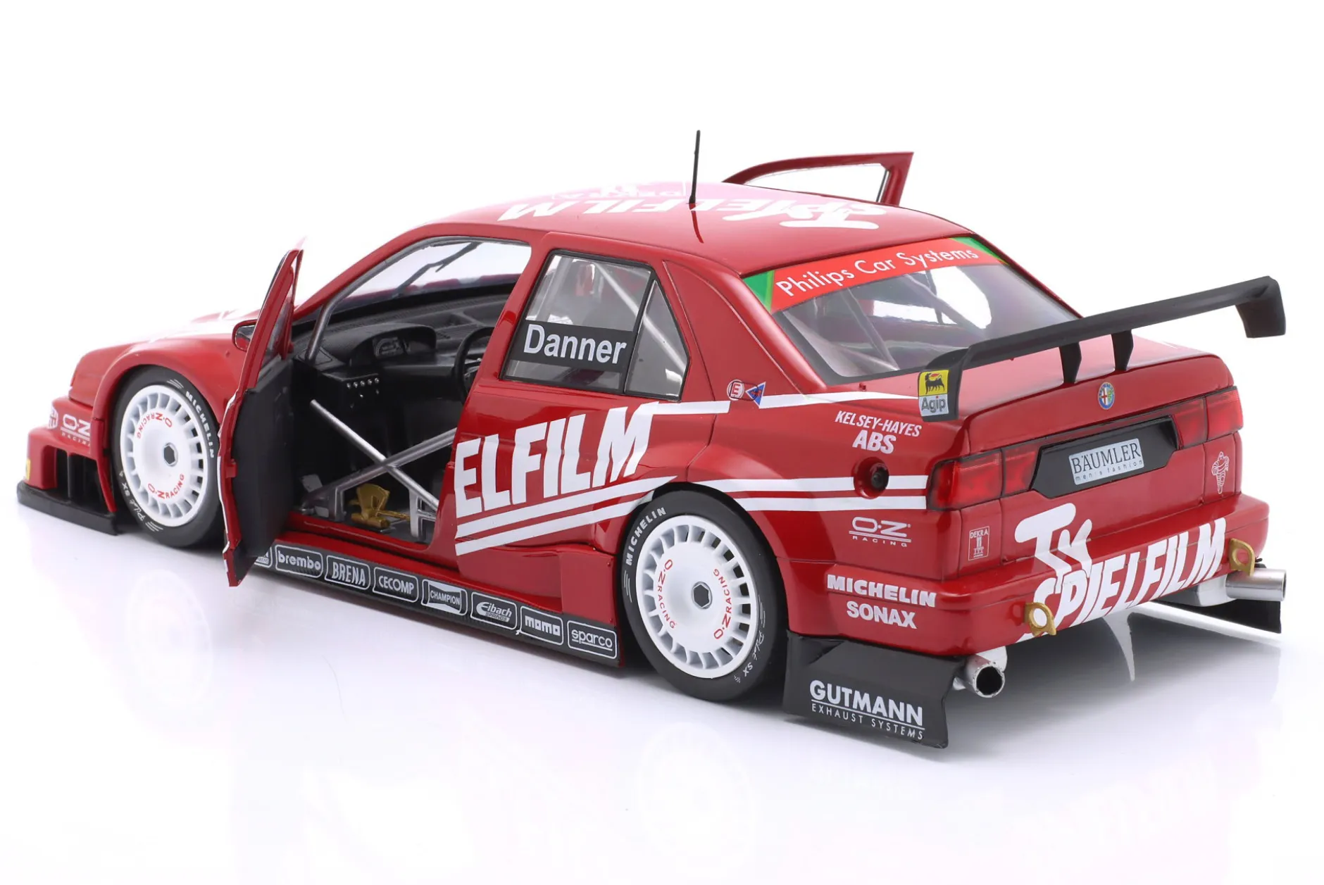 Christian Danner Alfa Romeo 155 V6 Ti #11 DTM / ITC 1995 1:18 WERK83