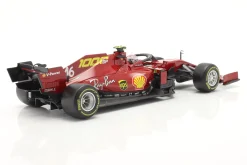 C. Leclerc Ferrari SF1000 #16 1000th GP Ferrari Toskana GP F1 2020 1:18 Bburago
