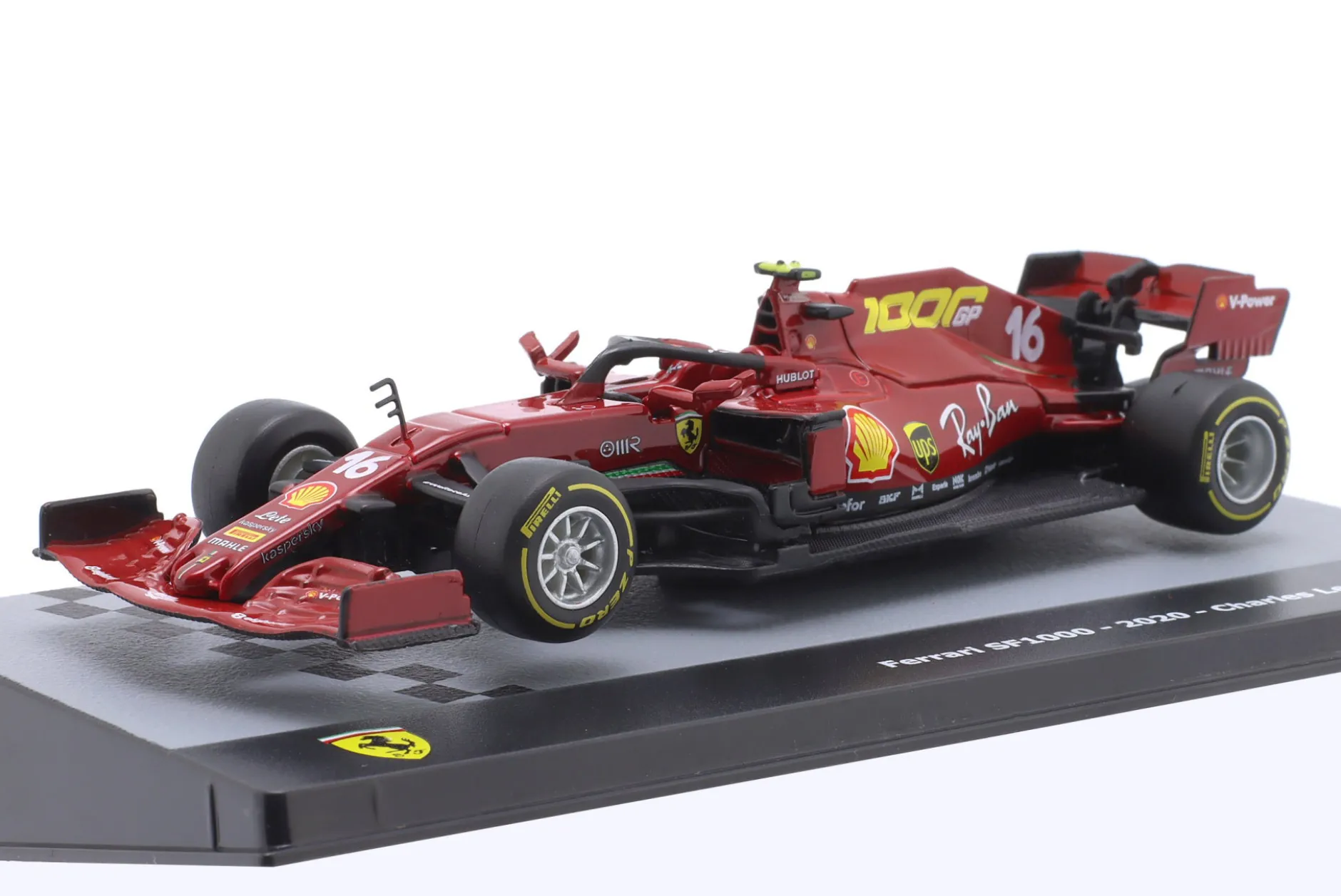 C. Leclerc Ferrari SF1000 #16 1000th GP Ferrari Toskana GP Formel 1 2020 1:43 Altaya