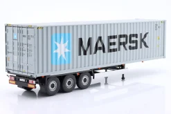 Containerauflieger MAERSK graublau 1:24 Solido