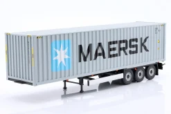 Containerauflieger MAERSK graublau 1:24 Solido