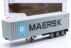 Containerauflieger MAERSK graublau 1:24 Solido