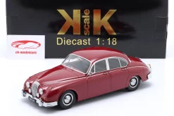 Daimler 250 V8 RHD Baujahr 1962 rot 1:18 KK-Scale