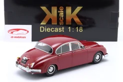 Daimler 250 V8 RHD Baujahr 1962 rot 1:18 KK-Scale