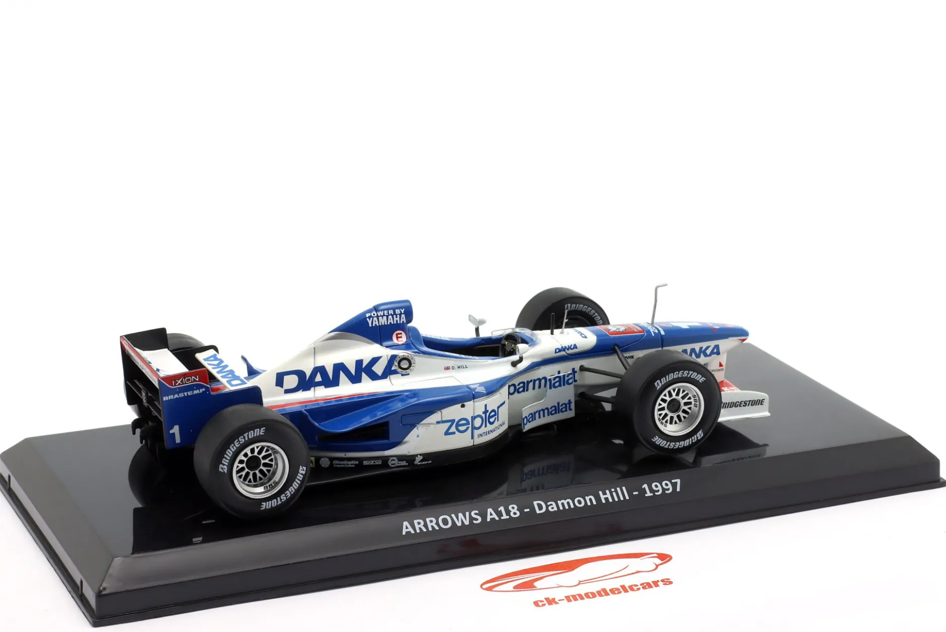 Damon Hill Arrows A18 #1 Formel 1 1997 1:24 Premium Collectibles