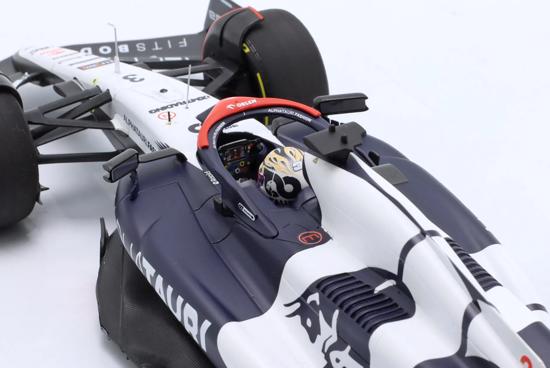 Daniel Ricciardo Alpha Tauri AT04 #3 Ungarn GP Formel 1 2023 1:18 Minichamps