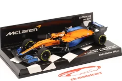 Daniel Ricciardo McLaren MCL35M #3 7th Bahrain GP Formel 1 2021 1:43 Minichamps