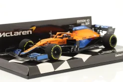 Daniel Ricciardo McLaren MCL35M #3 7th Bahrain GP Formel 1 2021 1:43 Minichamps