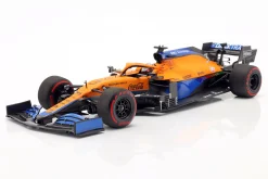Daniel Ricciardo McLaren MCL35M #3 7th Bahrain GP Formel 1 2021 1:18 Minichamps