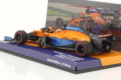Daniel Ricciardo McLaren MCL35M #3 7th Bahrain GP Formel 1 2021 1:43 Minichamps