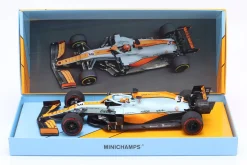 Daniel Ricciardo McLaren MCL35M Gulf #3 Monaco GP Formel 1 2021 1:18 Minichamps