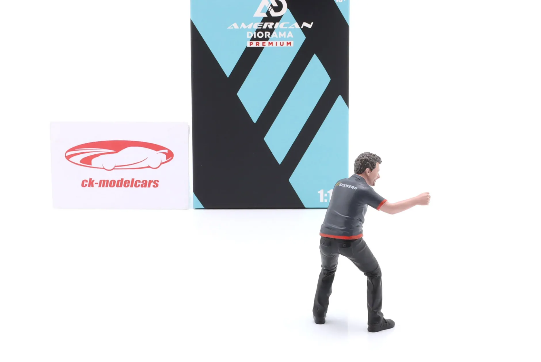 Darwainpro x teckwrap Figur 2 1:18 American Diorama