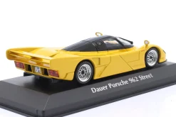 Dauer Porsche 962 GT Baujahr 1994 gelb 1:43 Minichamps