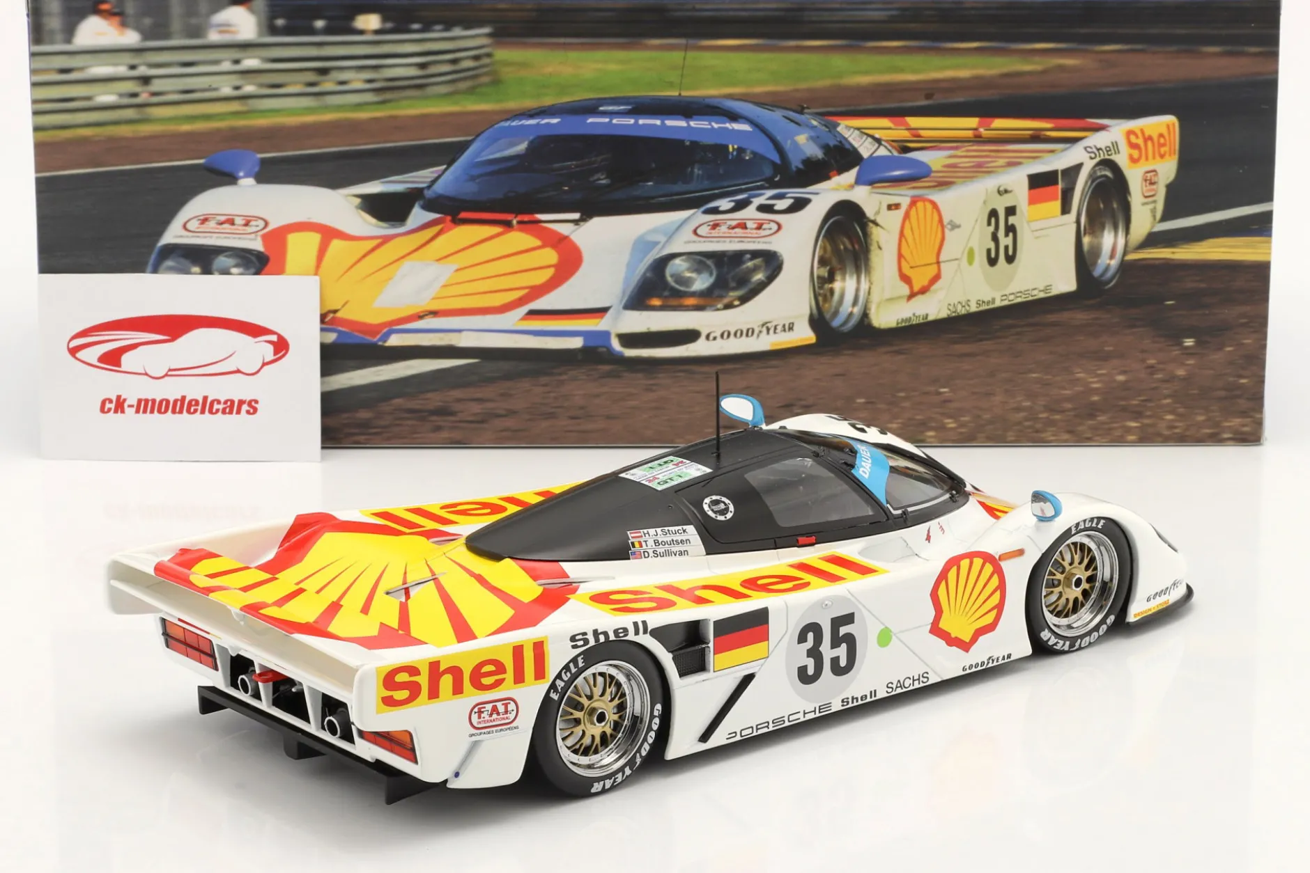 Dauer Porsche 962 #35 3rd 24h LeMans 1994 Stuck, Sullivan, Boutsen 1:18 Werk83