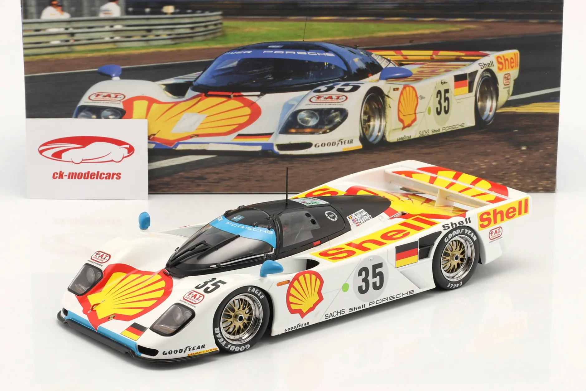 Dauer Porsche 962 #35 3rd 24h LeMans 1994 Stuck, Sullivan, Boutsen 1:18 Werk83