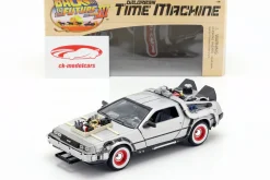 DeLorean Time Machine Back to the Future III 1:24 Welly