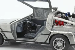 DeLorean Time Machine Flying Wheel Version Back to the Future II (1989) silber 1:24 Jada Toys