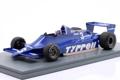 Didier Pironi Tyrrell 009 #3 4th Brasilien GP Formel 1 1979 1:18 Spark