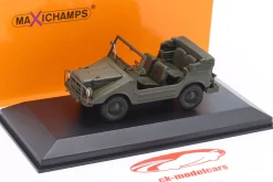 DKW Munga Baujahr 1955 satin grün 1:43 Minichamps