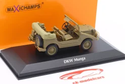DKW Munga Baujahr 1955 satin khaki-grau 1:43 Minichamps