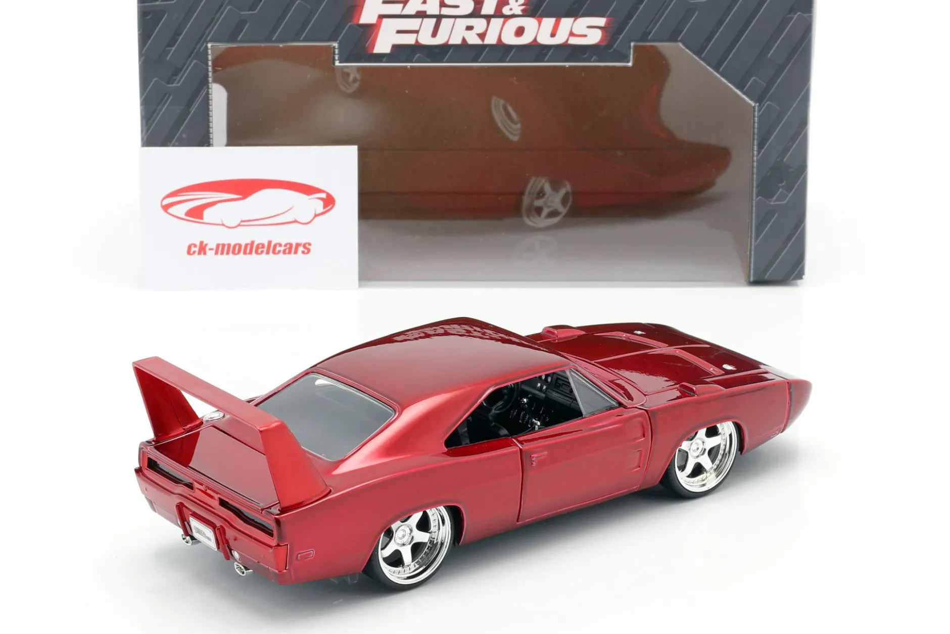 Dodge Charger Daytona Baujahr 1969 Fast and Furious 6 2013 rot 1:24 Jada Toys