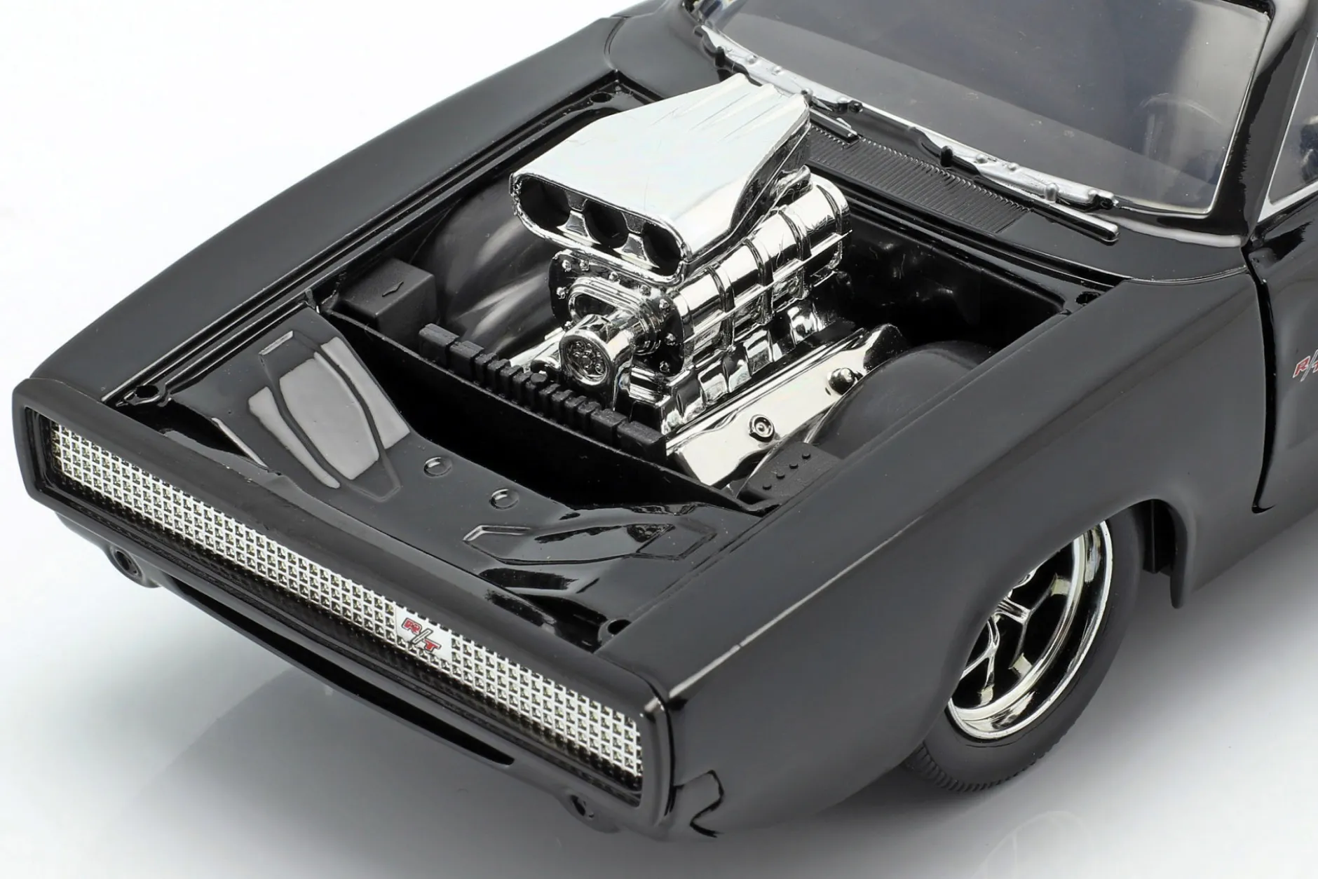 Dodge Charger R/T Baujahr 1970 Fast and Furious 7 2015 schwarz 1:24 Jada Toys