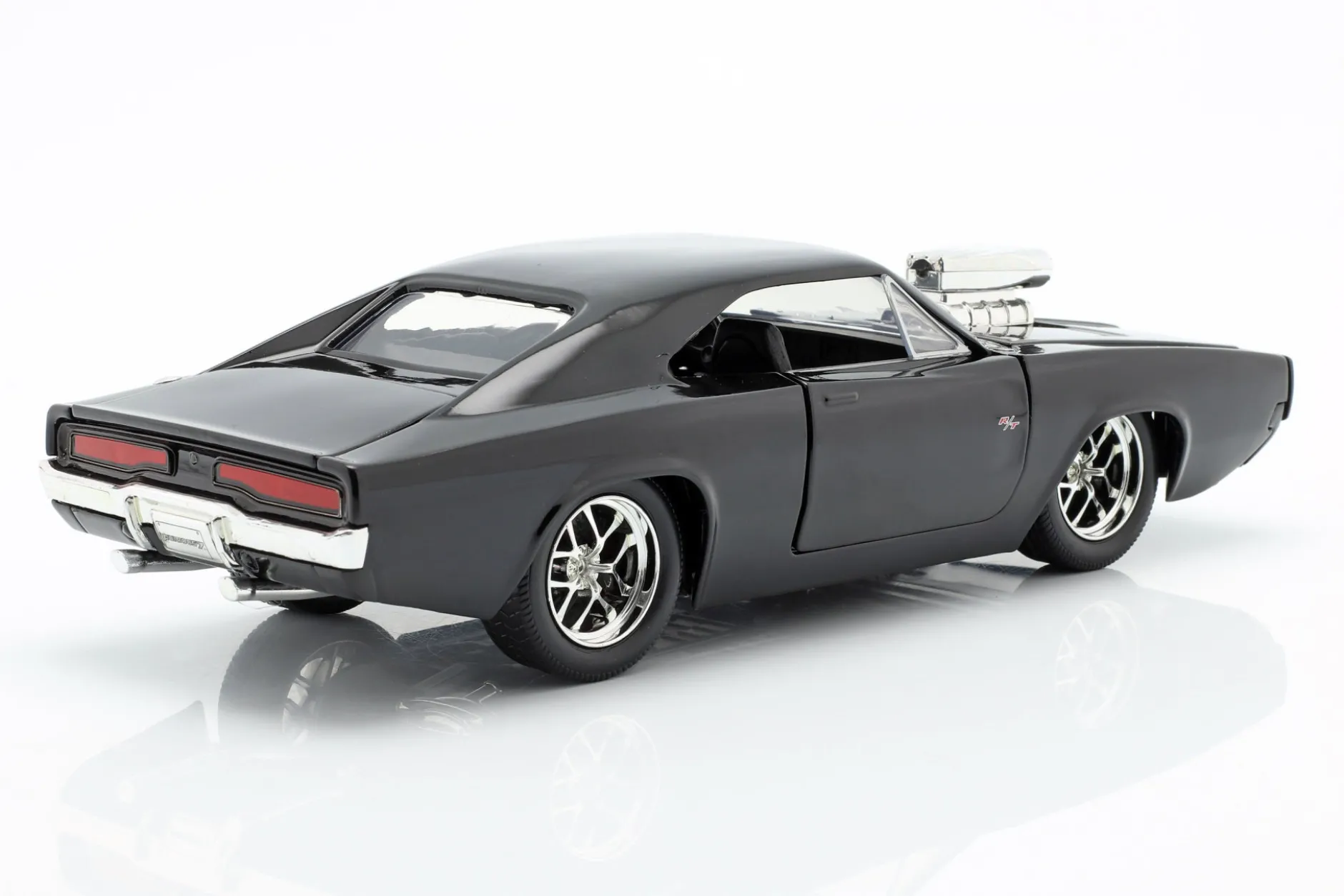 Dodge Charger R/T Baujahr 1970 Fast and Furious 7 2015 schwarz 1:24 Jada Toys