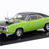 Dodge Charger R/T Baujahr 1970 hellgrün/schwarz 1:43 Ixo