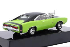 Dodge Charger R/T Baujahr 1970 hellgrün/schwarz 1:43 Ixo