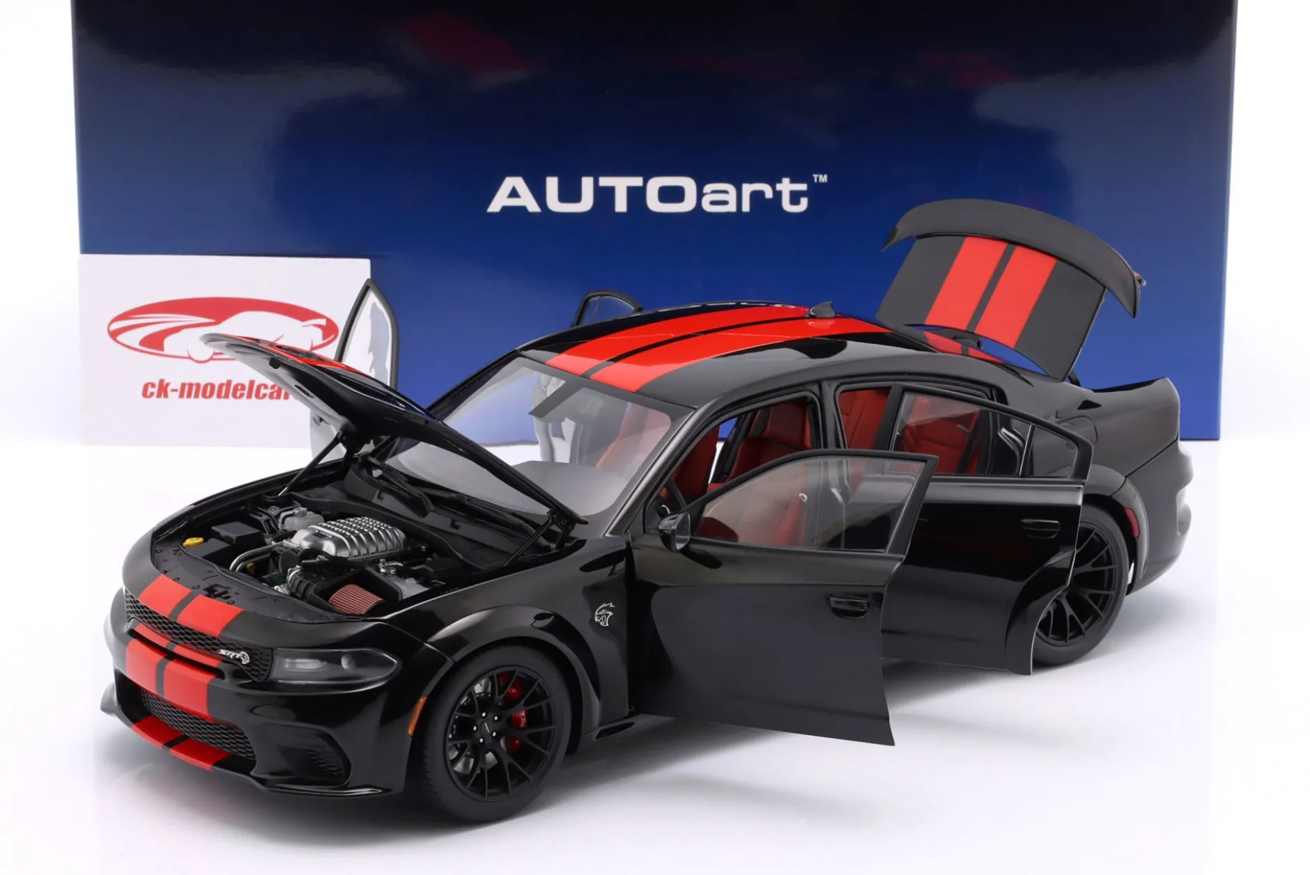 Dodge Charger SRT Hellcat Redeye Jailbreak pechschwarz 1:18 AUTOart