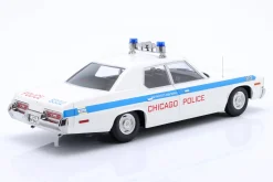Dodge Monaco Chicago Police Baujahr 1974 weiß / blau 1:18 KK-Scale