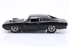 Dom's Dodge Charger 1970 Fast & Furious (2009) mattschwarz 1:24 Jada Toys