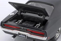 Dom's Dodge Charger 1970 Fast & Furious (2009) mattschwarz 1:24 Jada Toys