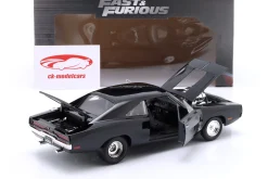 Dom's Dodge Charger R/T 1970 Fast & Furious 9 (2021) schwarz 1:24 Jada Toys