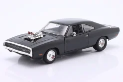 Dom's Dodge Charger R/T 1970 Fast & Furious 9 (2021) schwarz 1:24 Jada Toys