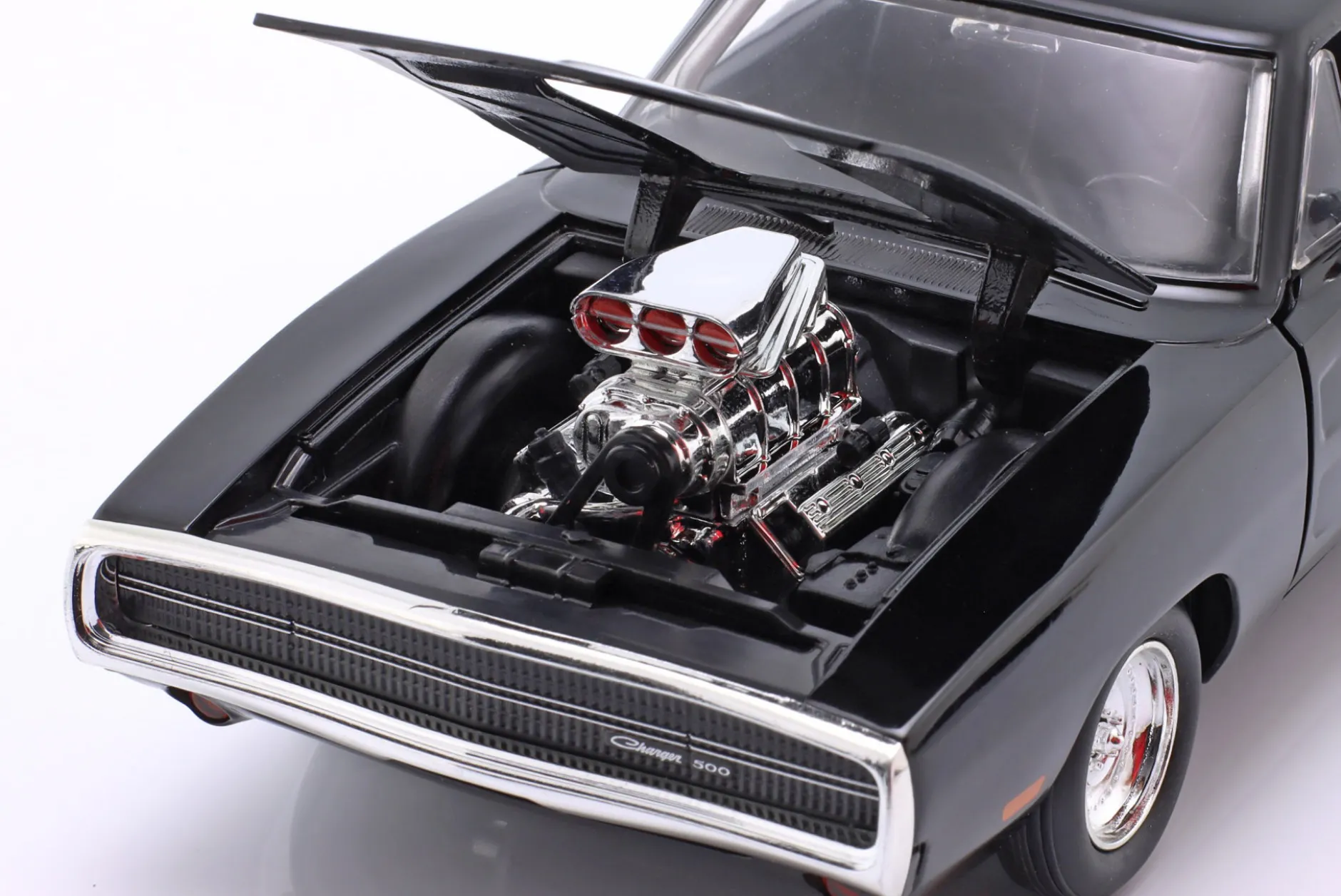 Dom's Dodge Charger R/T 1970 Fast & Furious 9 (2021) schwarz 1:24 Jada Toys