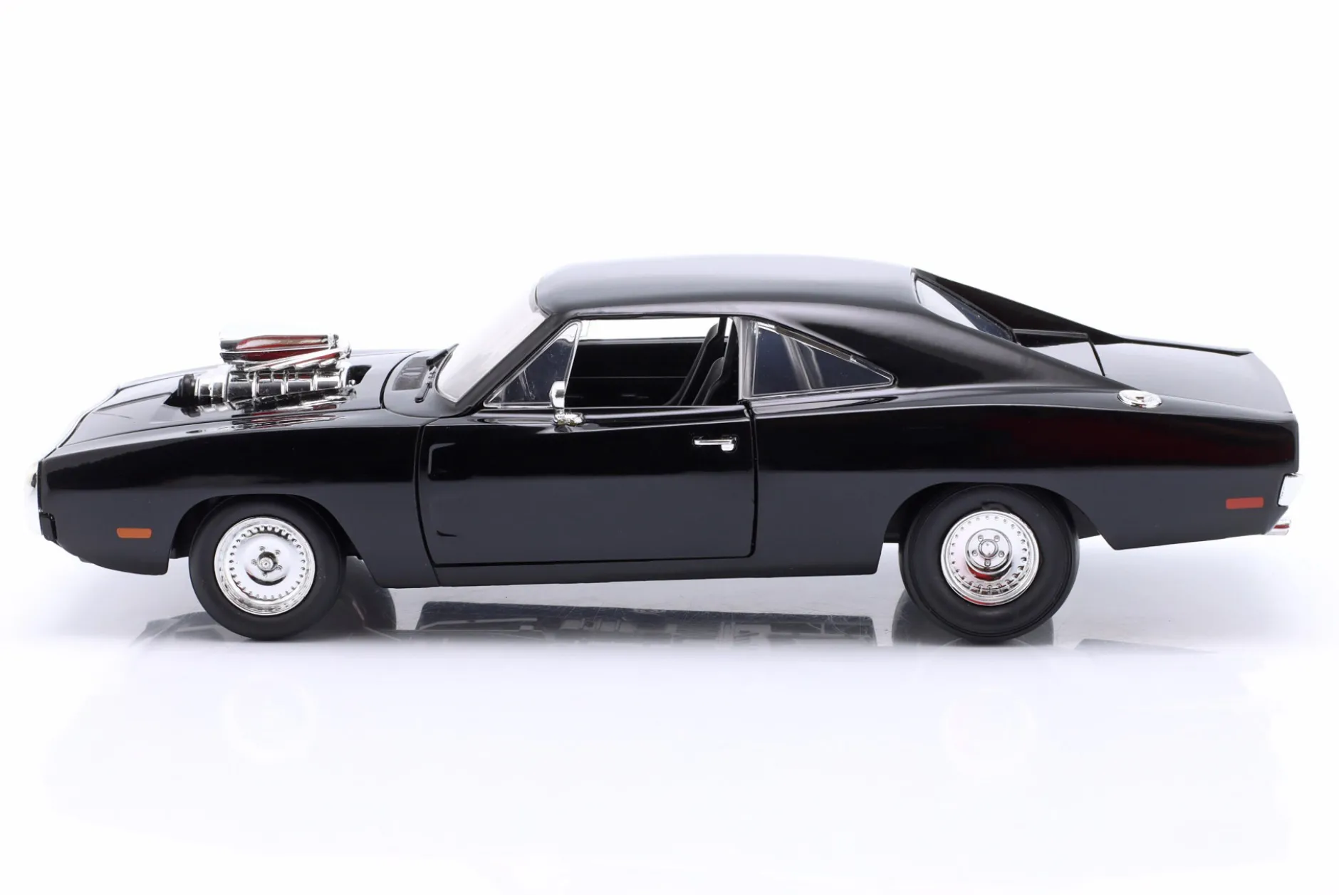 Dom's Dodge Charger R/T 1970 Fast & Furious 9 (2021) schwarz 1:24 Jada Toys