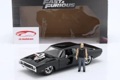 Dom's Dodge Charger R/T 1970 Film Fast & Furious (2001) mit Figur 1:24 Jada Toys