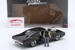 Dom's Dodge Charger R/T 1970 Film Fast & Furious (2001) mit Figur 1:24 Jada Toys