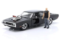 Dom's Dodge Charger R/T 1970 Film Fast & Furious (2001) mit Figur 1:24 Jada Toys