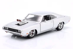 Dom's Dodge Charger R/T 1970 Film Fast & Furious (2001) silber 1:24 Jada Toys