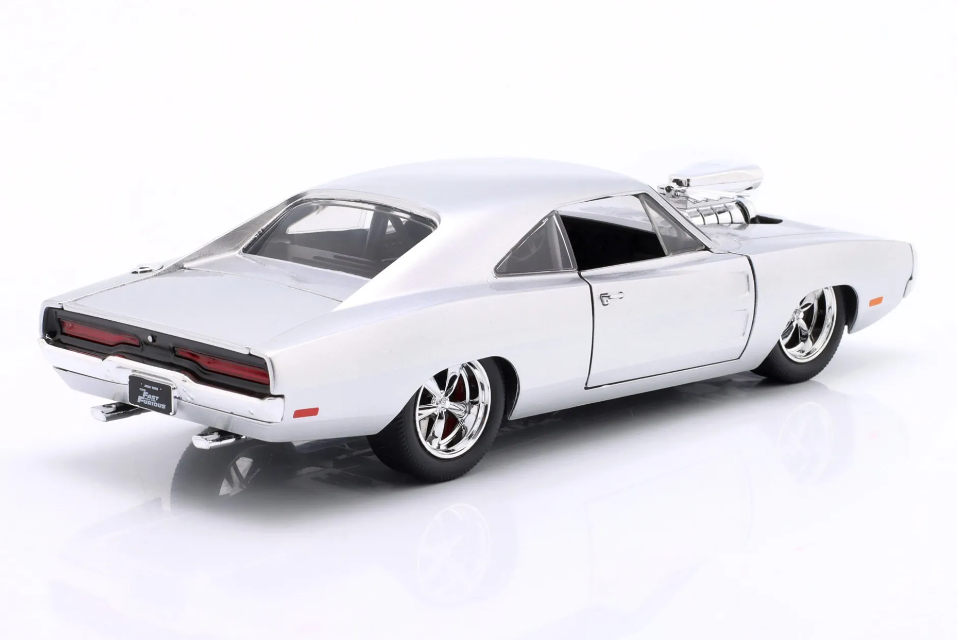 Dom's Dodge Charger R/T 1970 Film Fast & Furious (2001) silber 1:24 Jada Toys