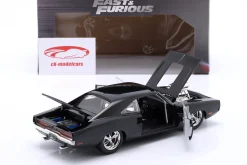 Dom's Dodge Charger R/T 1970 Filmreihe Fast & Furious schwarz 1:24 Jada Toys