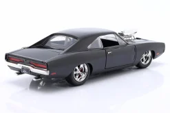Dom's Dodge Charger R/T 1970 Filmreihe Fast & Furious schwarz 1:24 Jada Toys
