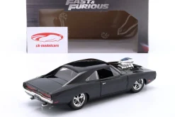 Dom's Dodge Charger R/T 1970 Filmreihe Fast & Furious schwarz 1:24 Jada Toys